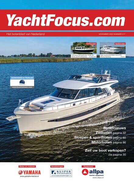 YachtFocus Magazine – oktober 2022 Cover