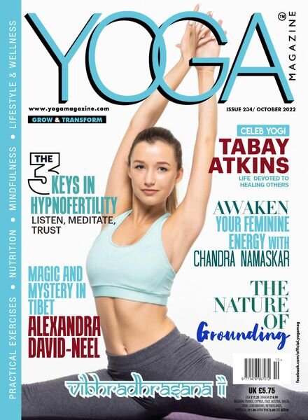 Yoga Magazine – Issue 234 – October 2022 Cover