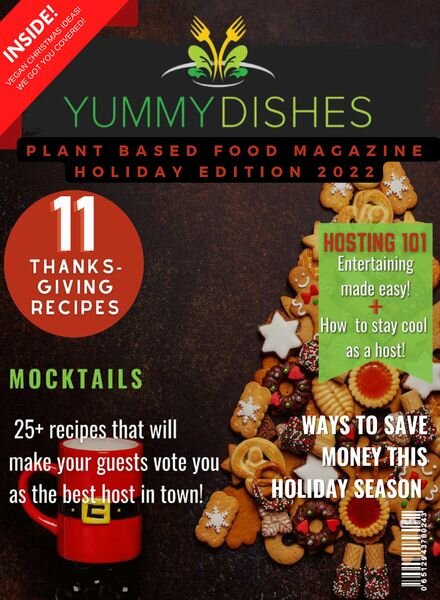 Yummy Dishes – September 2022 Cover