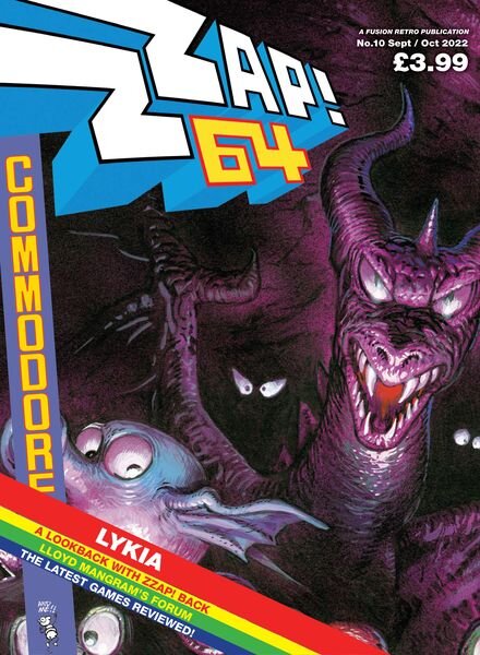 ZZAP! 64 Magazine – September 2022 Cover