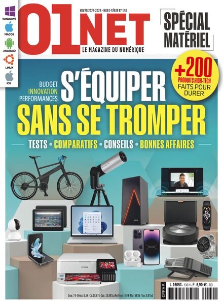 01net – Hors-Serie – novembre-decembre 2022 Cover