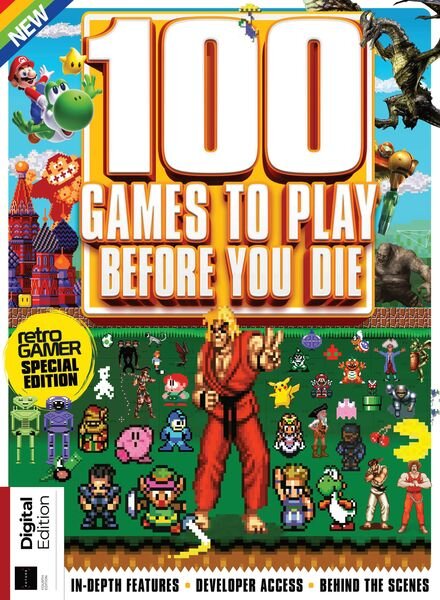 100 Retro Games To Play Before You Die – November 2022 Cover