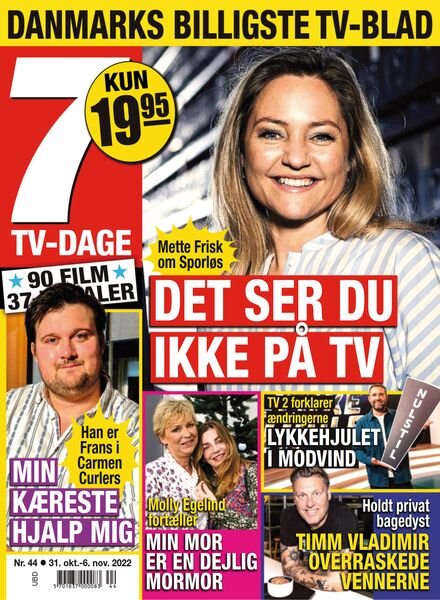 7 TV-Dage – 31 oktober 2022 Cover