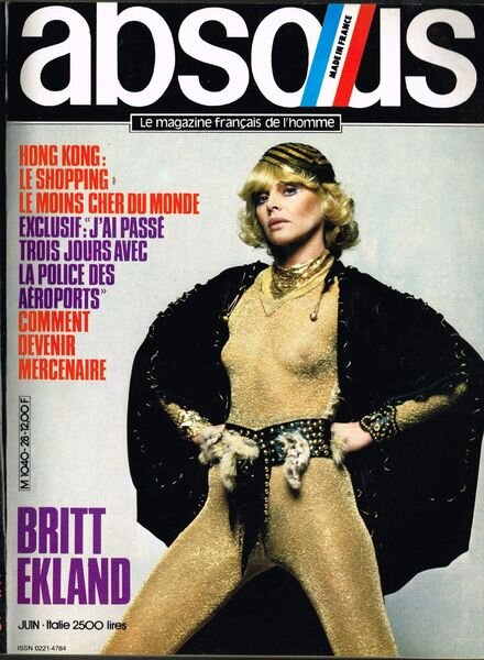 Absous – n. 28 Juin 1981 Cover
