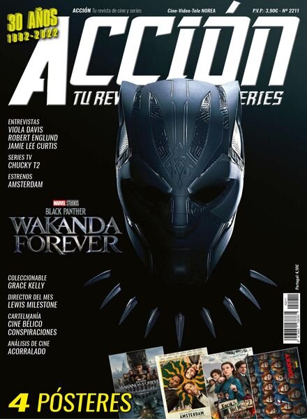 Accion Cine-Video – noviembre 2022 Cover
