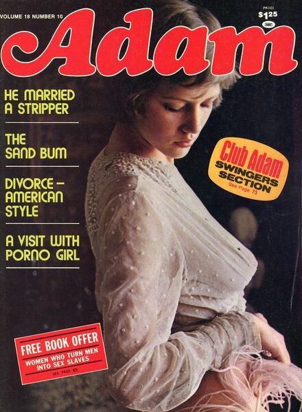 Adam – October 1974 Cover