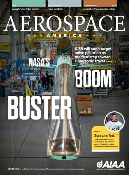Aerospace America – November 2022 Cover