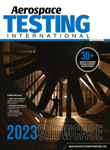 Aerospace Testing International – Showcase 2023 Cover