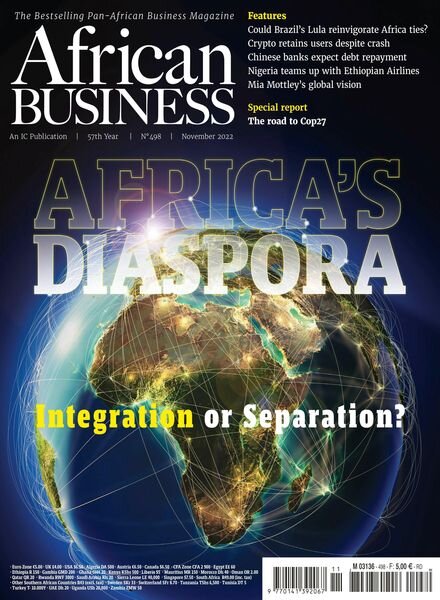 African Business English Edition – October 2022 Cover