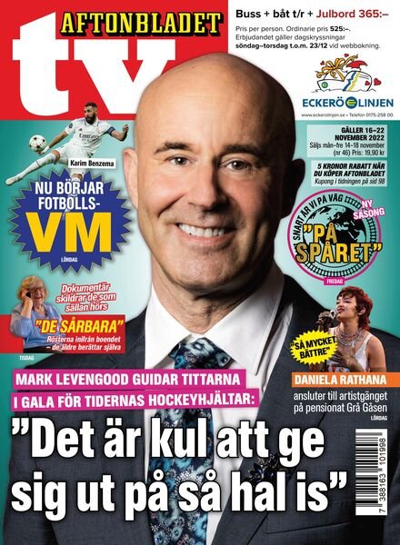 Aftonbladet TV – 14 november 2022 Cover