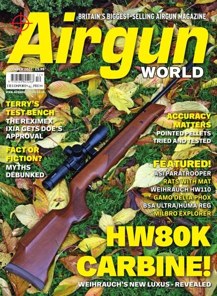 Airgun World – December 2022 Cover