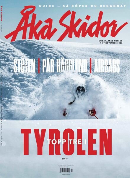 Aka Skidor – november 2022 Cover