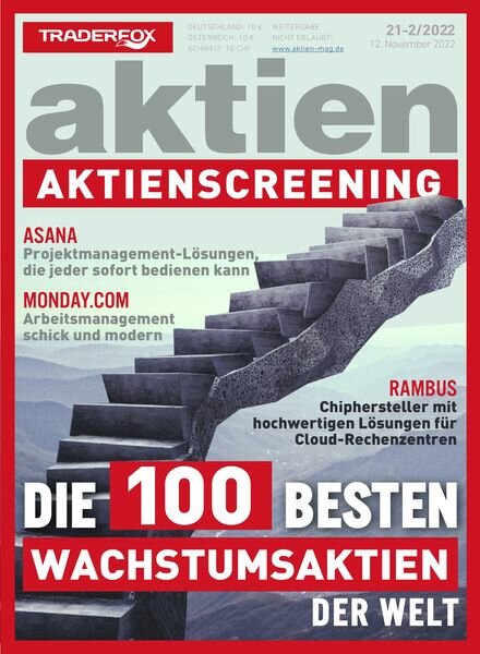 aktien Magazin – 11 November 2022 Cover
