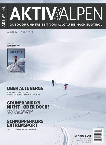 AKTIV in den ALPEN – Oktober 2022 Cover