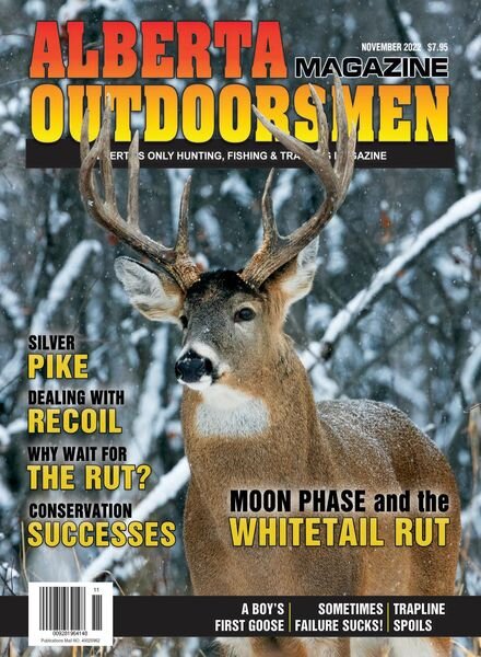Alberta Outdoorsmen – Volume 24 Issue 7 – October 2022 Cover