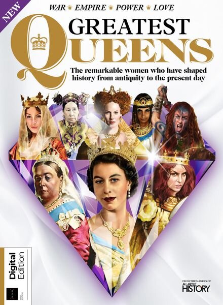 All About History Greatest Queens – 1st Edition 2022 Cover
