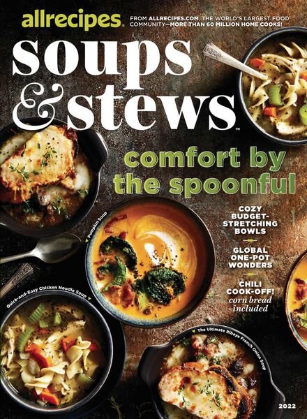 allrecipes Soups & Stews – October 2022 Cover
