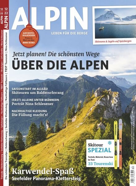 Alpin – Dezember 2022 Cover
