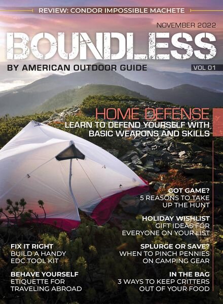 American Outdoor Guide – November 2022 Cover
