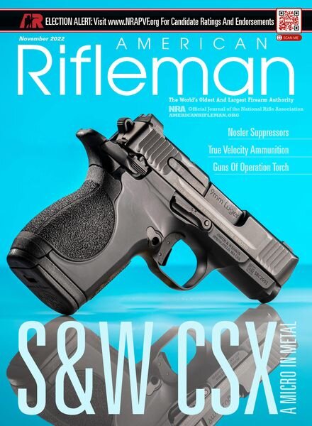 American Rifleman – November 2022 Cover