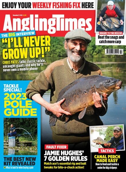 Angling Times – 22 November 2022 Cover