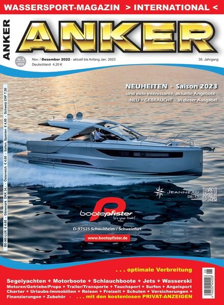 Anker – November 2022 Cover