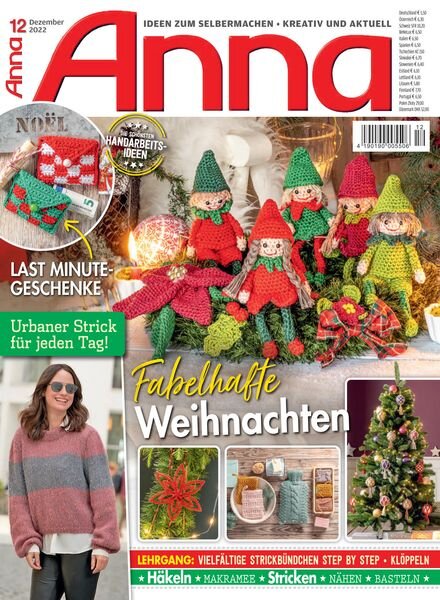 Anna Germany – Dezember 2022 Cover