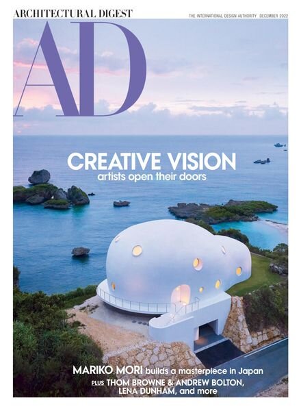 Architectural Digest USA – December 2022 Cover