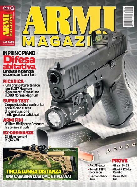 Armi Magazine – Dicembre 2022 Cover