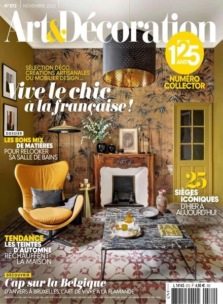 Art & Decoration – novembre 2022 Cover