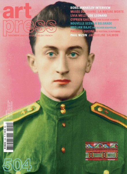 Art Press – Novembre 2022 Cover