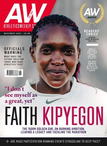 Athletics Weekly – November 2022 Cover