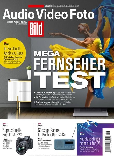 Audio Video Foto Bild – Dezember 2022 Cover