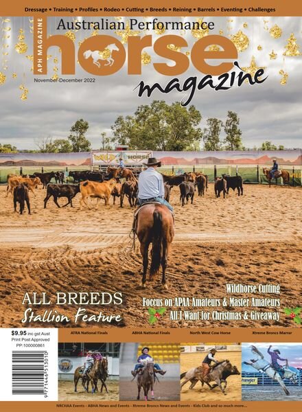 Australian Performance Horse Magazine – November 2022 Cover