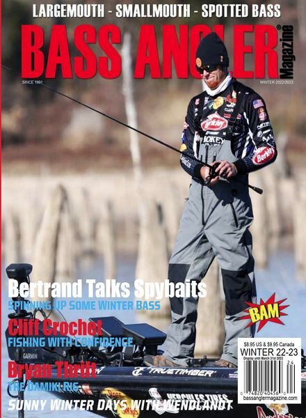 Bass Angler Magazine – Winter 2022-2023 Cover
