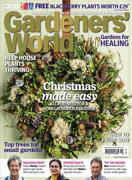 BBC Gardeners’ World – December 2022 Cover