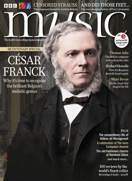 BBC Music – December 2022 Cover