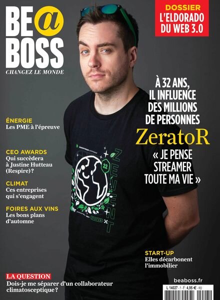 Be a Boss – septembre 2022 Cover