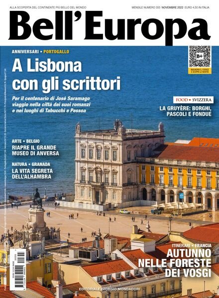 Bell’Europa – Novembre 2022 Cover