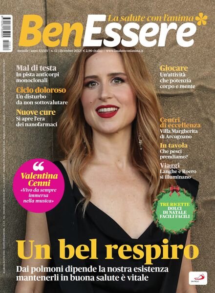 Benessere – Dicembre 2022 Cover