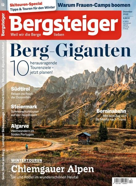 Bergsteiger – Dezember 2022 Cover