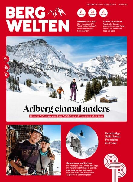 Bergwelten Germany – Dezember 2022 – Januar 2023 Cover
