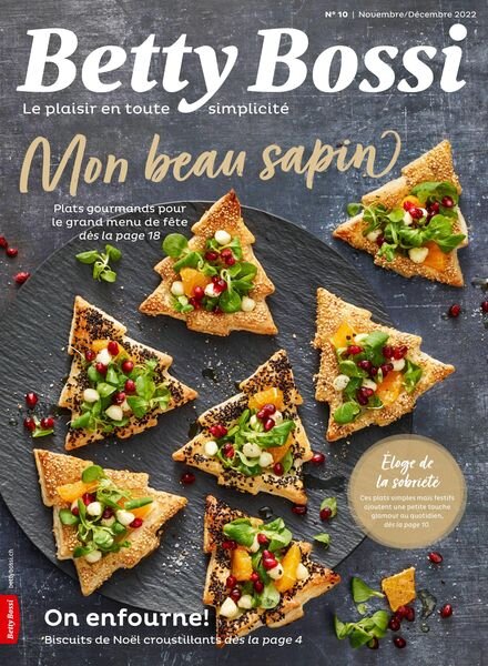 Betty Bossi edition francaise – novembre 2022 Cover