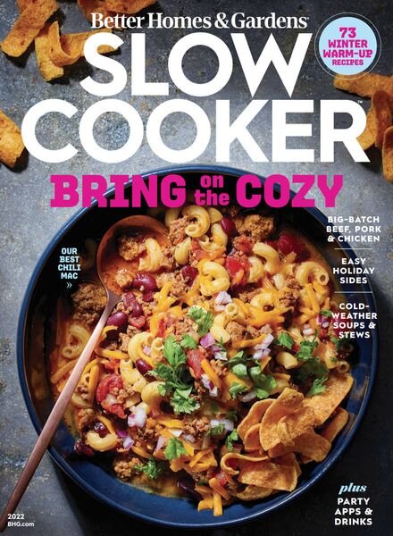 BHG Slow Cooker – October 2022 Cover