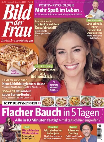 Bild der Frau – 04 November 2022 Cover