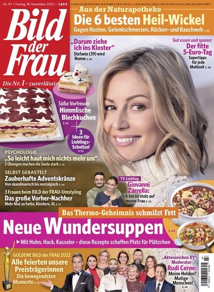 Bild der Frau – 18 November 2022 Cover