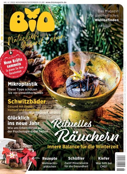 BIO – naturlich gesund leben – November 2022 Cover
