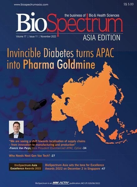 BioSpectrum Asia – November 2022 Cover