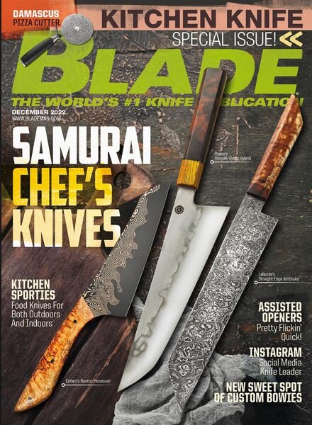 Blade – December 2022 Cover