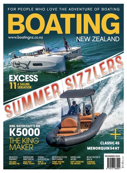 Boating New Zealand – December 2022 Cover